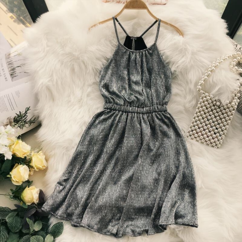 Gray Dress